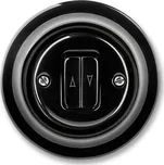 DECENTO Ovládač žaluziový černá-porcelán ABB 3559K-C88345 N