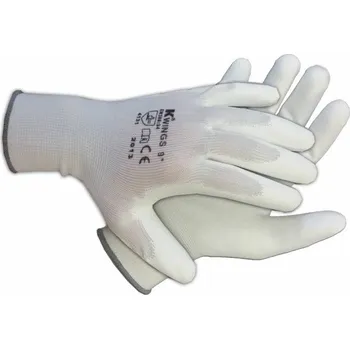 Pracovní rukavice Rukavice WINGS EVO white vel. L 9 (12ks/bal)