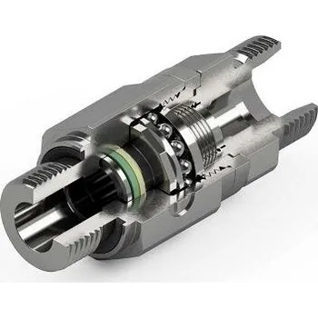 Instalatérský materiál Parker Přímé rotační šroubení DG101 s kuličkovým ložiskem, EO24° přip. na trubku 08mm / - M16x1,5