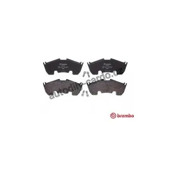 Brzdová destička Sada brzdových destiček BREMBO P50079 - MERCEDES-BENZ