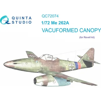 Plastikový model 1/72 Vacu canopy Me-262A (REV)