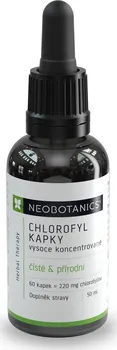 Přírodní produkt Neobotanics Chlorofyl kapky 220 mg 50 ml
