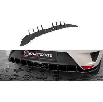 Autodíl Spoiler zadního nárazníku Street pro Seat Ibiza Sport Coupe Mk4 černo červený