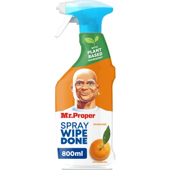Čisticí prostředek do kuchyně Mr.Proper Spray Wipe Done Kitchen mandarinka 800 ml