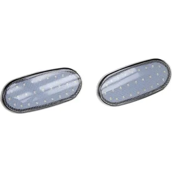 Přídavný světlomet LED dynamické blinkry Mercedes oranžové Sprinter, VW Crafter, STM 96MC04