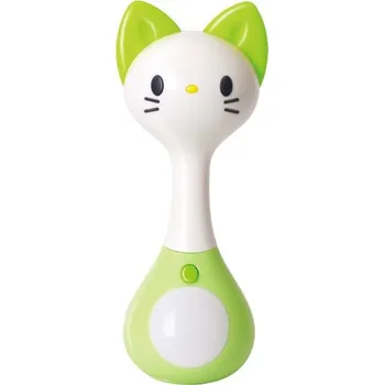 Bo Jungle Chrastítko B-Light & Music Cat