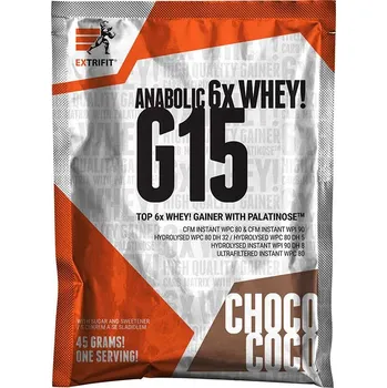 Protein Extrifit G 15 Gainer 45 g choco coco