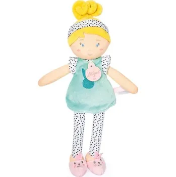 Panenka Doudou Julijou Panenka LES PIPELLETTES 25 cm 1 ks tyrkysová