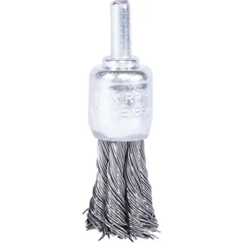 kartáč na vrtačku XT kartáč koncový, vlnitý, stopka 22mm