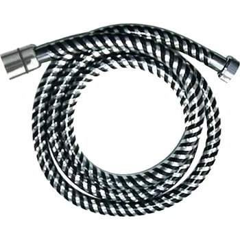 Sprchová hadice Invena Biflex sprchová hadice 150 cm chrom-černá AW-30-J04