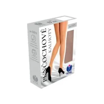 Dámské punčochy Dámské punčochové kalhoty NOVIA D01 PAD 182/108 bílá