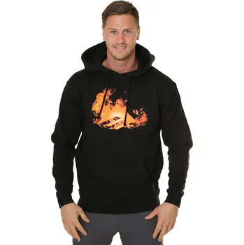 Pánská mikina mikina Emerica Triangle Blaze - Black M