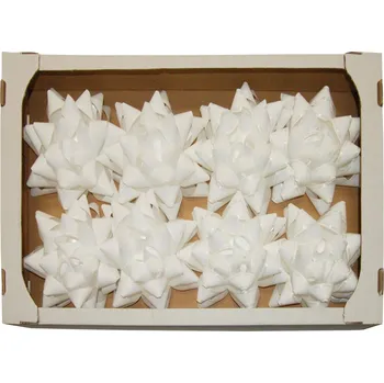 Navia Dárková rozeta Giga hladká - bílá ,balení 8 ks 368127