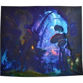 Přehoz na lůžko Šátek - přehoz Kde žijí víly