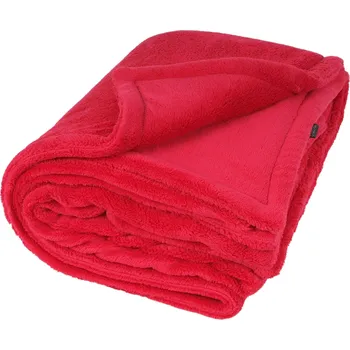 Dětská deka Deka dvouvrstvá 200 x 155 cm červená