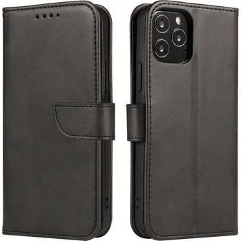 Pouzdro na mobilní telefon Hurtel Magnetické elegantní pouzdro na Motorola Moto G52 - černé