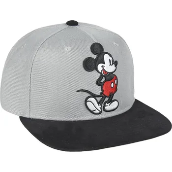 Kšiltovka Grooters Rap Mickey Mouse kšiltovka šedá uni