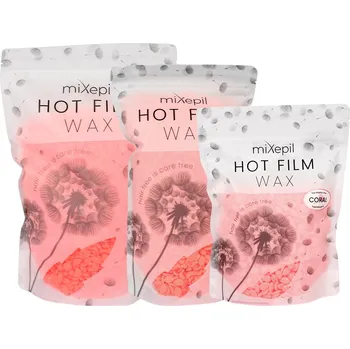 Přípravek po depilaci a epilaci Mixepil - zrnka vosku - CORAL