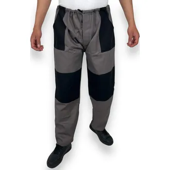 montérky Fashion Pánské nadměrné montérky Barva: Šedá, Velikost: 5XL