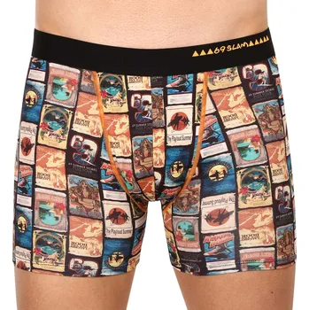 Pánské spodní prádlo Pánské boxerky 69SLAM fit movie poster dylan (MBYMPO-PO) M MBYMPO-PO Možnost vrácení zboží ZDARMA do 120 dnů!