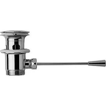 sítko a zátka do dřezu Duravit špunt do umyvadla chrom 0050311000