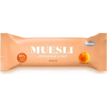 Tyčinka müsli bez cukru - meruňka - Tekmar 30g