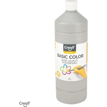 Vodová barva Tempera 1000ml šedá barva