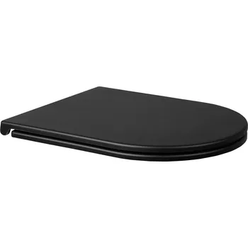 Oltens Hamnes záchodové prkénko s pomalým sklápěním černá 45100300