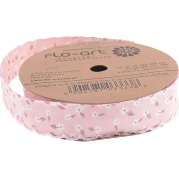 Stuha Stuha dekorativní 25mm/2,7m Old Classic, sv.růžová