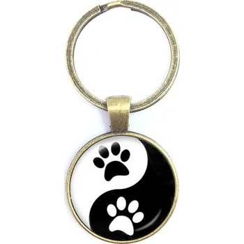 Přívěšek na klíče Yin yang (Jin a jang)