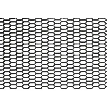 Nárazník LAMPA Italy Plastová mřížka do nárazníku, černá, malá oka, 120x40 cm Original-Look