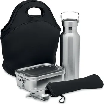 Svačinový box Obědová souprava z nerezu Ily