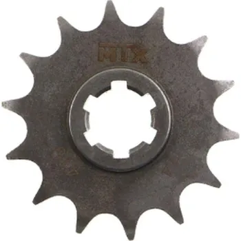 Řetězová sada pro motocykl MTX PARTS řetězové kolo přední 799 14 SUZUKI GZ 125 98-11 (-1), GN 125, VL 125 INTRUDER (JTF410.14) (řetěz 428) (MTX PARTS řetězové kolo přední 799 14 SUZUKI GZ 125 98-11 (-1), GN 125, VL 125 INTRUDER (JTF410.14) (řetěz 428))