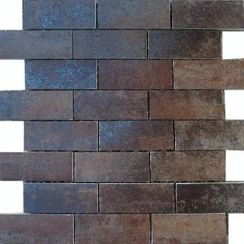 Obklad Alfa-Cer Metallica Gold 30x30/3,5x9,8/ kameny mozaika