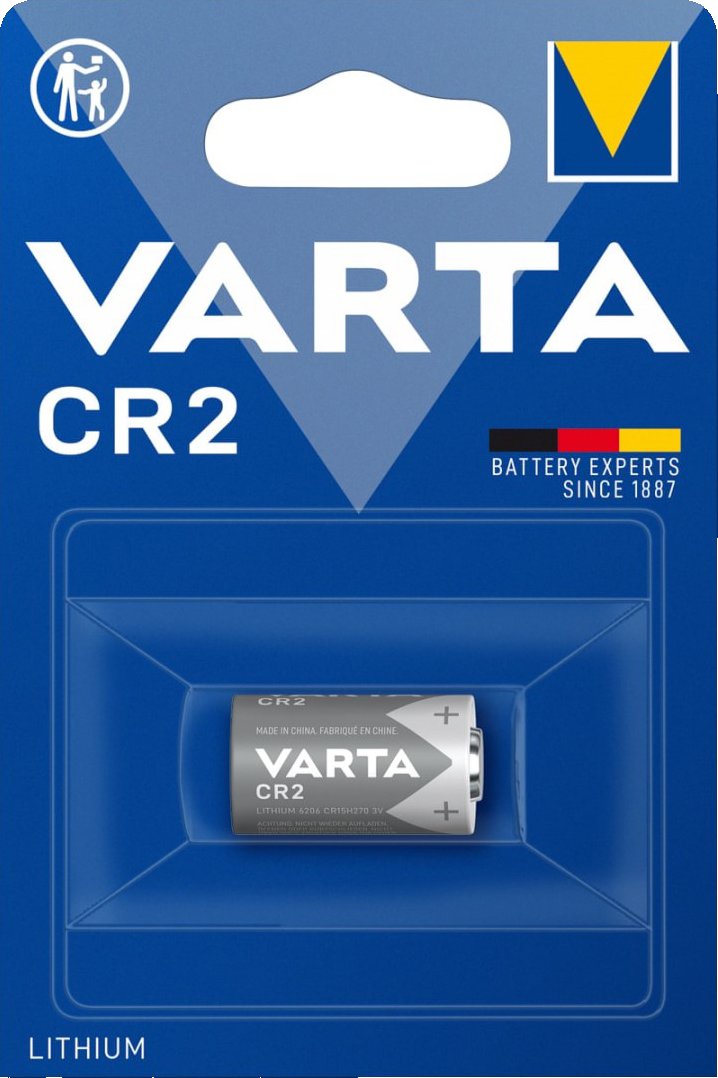 Baterie Varta CR2, 1ks/blistr