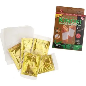 Náplast Detoxikační náplasti Kinoki zlaté se zázvorem a solí