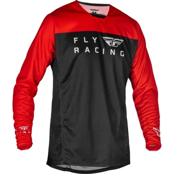 Moto dres Dres RADIUM, FLY RACING - USA (červená/černá/šedá) (Velikost: XL)