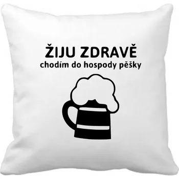 Polštář Fenomeno Polštářek - Žiju zdravě