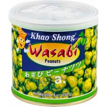 Sušené ovoce Khaoshong Arašídy Wasabi 140g