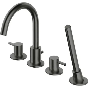 Vodovodní baterie Omnires Y vanová baterie na vanu grafitová Y1232GR