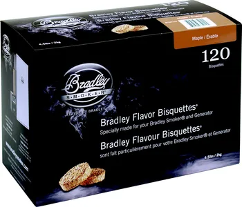 Štěpka na uzení Bradley Smoker Udící brikety javor