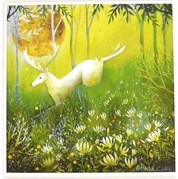 Přání - Bílý jelen