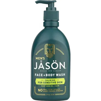 Sprchový gel Jason Men's Calming sprchový gel pro citlivou pokožku 473 ml