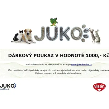 Dárkový potravinový koš Dárkový poukaz na nákup v hodnotě 1 000 Kč