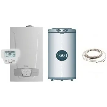 Kotel Baxi - Kotel plynový závěsný kondenzační Luna Platinum+ 1.12+160l + ERP 2,0-12 kW, 160 l,