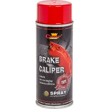 Barva ve spreji CHAMPION COLOR CHAMPION - COLOR Barva na brzdové třmeny - Brake Caliper červená (400 ml) RAL3002