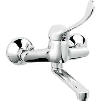 Vodovodní baterie Ferro Vasto Medico umyvadlová baterie na stěnu chrom BVAM3