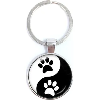 Přívěšek na klíče Yin yang (Jin a jang)