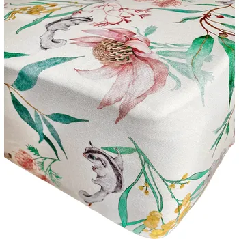 Prostěradlo Mimilove Bavlněné prostěradlo na přebalovací podložku 50x70 cm Australian Summer Nude