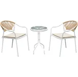 Zahradní jídelní set 3 ks ELIOR Tempo Kondela